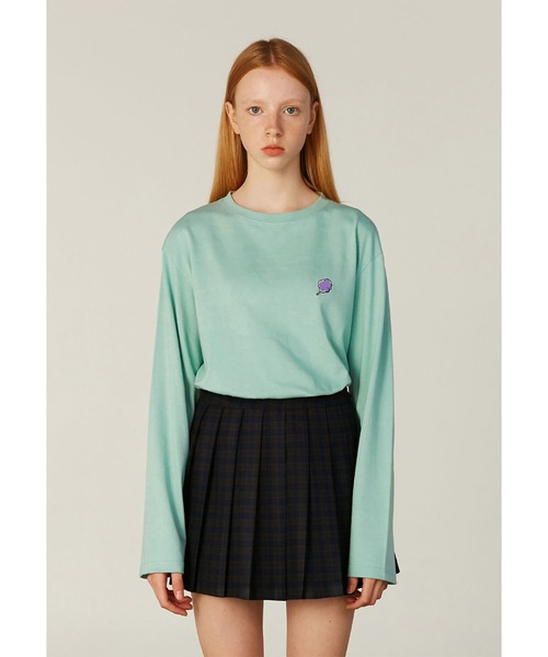 CLOTTY（クロッティ）の「『CLOTTY/クロッティ』SMALL CC LONG SLEEVE/スモール CC ロングスリーブ/カットソー/Tシャツ（Tシャツ/カットソー・レディース・ホワイト/ブラック/ベージュ/グリーン・FREE）」の20枚目の写真