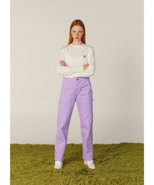 CLOTTY（クロッティ）の「『CLOTTY/クロッティ』SMALL CC LONG SLEEVE/スモール CC ロングスリーブ/カットソー/Tシャツ（Tシャツ/カットソー・レディース・ホワイト/ブラック/ベージュ/グリーン・FREE）」の7枚目の写真