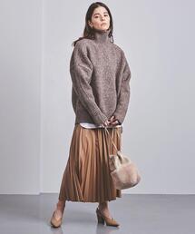 UNITED ARROWS | UWMSC フェイクレザー プリーツスカート(スカート)