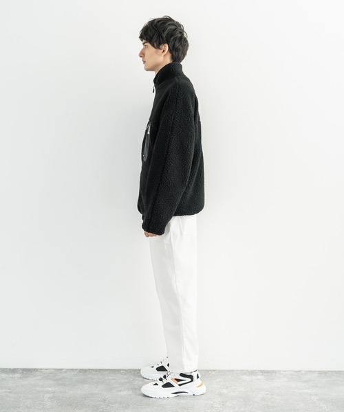 MARK GONZALES 別注 フリース ボアジャケット（ブルゾン）｜Mark