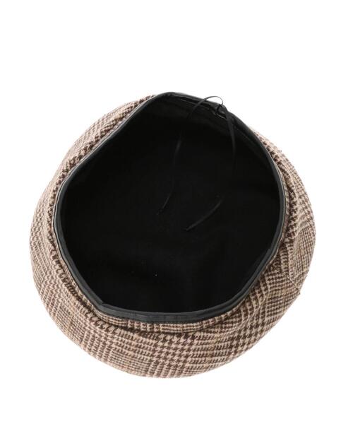 earth music&ecology（アースミュージックアンドエコロジー）の「リバーシブベレー帽 ＊（ハンチング/ベレー帽・レディース・ブラック/ブラウン・FREE）」の13枚目の写真