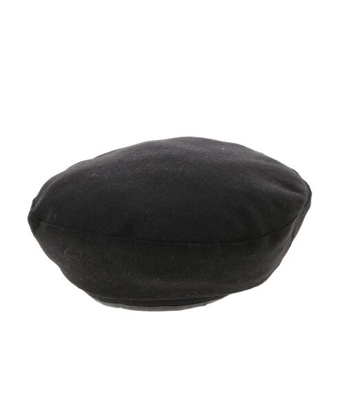 earth music&ecology（アースミュージックアンドエコロジー）の「リバーシブベレー帽 ＊（ハンチング/ベレー帽・レディース・ブラック/ブラウン・FREE）」の14枚目の写真