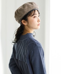 earth music&ecology | リバーシブベレー帽 ＊(ハンチング/ベレー帽)