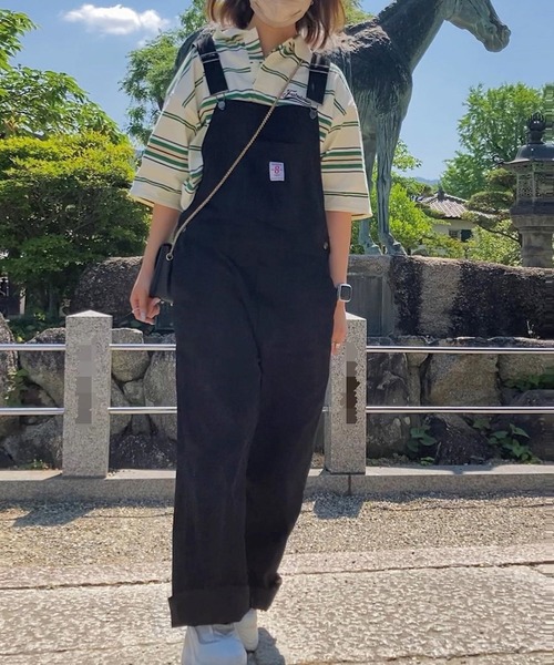 セール】ワイドデニムオーバーオール（ユニセックス対応