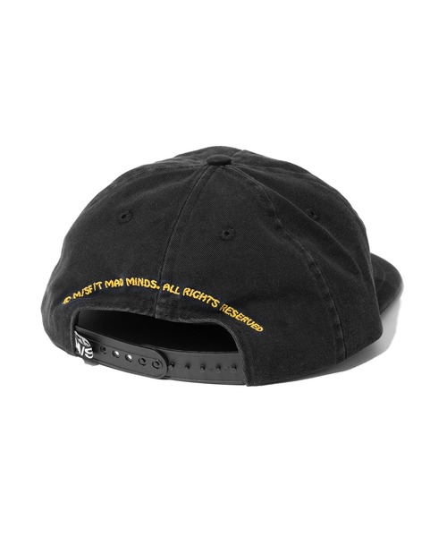 MISFIT（ミスフィット）の「M/SF/T FULL OF LOVE CAP (ミスフィット )(ブラック)(MT701009)（キャップ・メンズ・ブラック・ONE SIZE）」の5枚目の写真