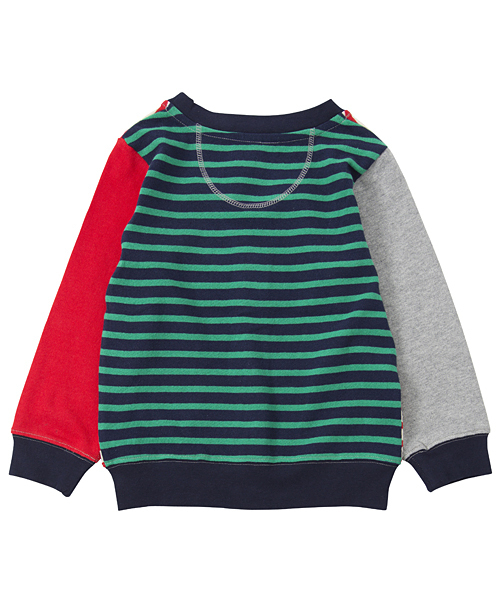 X-girl Stages(エックスガールステージス)の「MULTI COLOR CARDIGAN (4T~7T)(カーディガン/ボレロ・キッズ・アッシュ/ネイビー/レッド・4T/5T/7T/6T)」の8枚目の写真