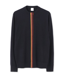 未使用級 ポールスミス アーティストストライプ カシミヤ100% ニット