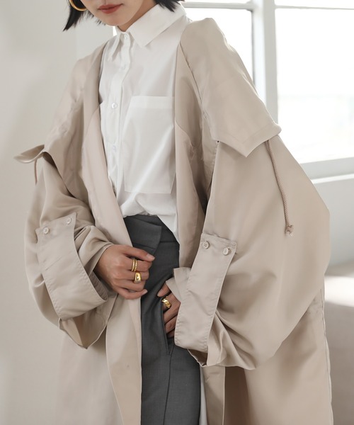 その他アウター 【chuclla】【2021/SS】Oversized light coat cb-3 chw1442