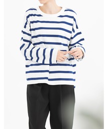USコットンオーバーサイズロングTシャツ