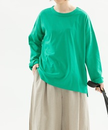 USコットンオーバーサイズロングTシャツ