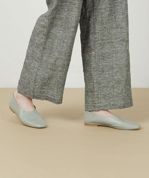 ADIEU TRISTESSE（アデュートリステス）の「バブーシュタイプフラットシューズ（その他シューズ・レディース・ライトグレー/マスタード・S/M/L）」の18枚目の写真