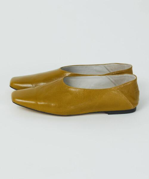 ADIEU TRISTESSE（アデュートリステス）の「バブーシュタイプフラットシューズ（その他シューズ・レディース・ライトグレー/マスタード・S/M/L）」の19枚目の写真