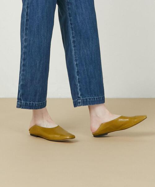 ADIEU TRISTESSE（アデュートリステス）の「バブーシュタイプフラットシューズ（その他シューズ・レディース・ライトグレー/マスタード・S/M/L）」の22枚目の写真