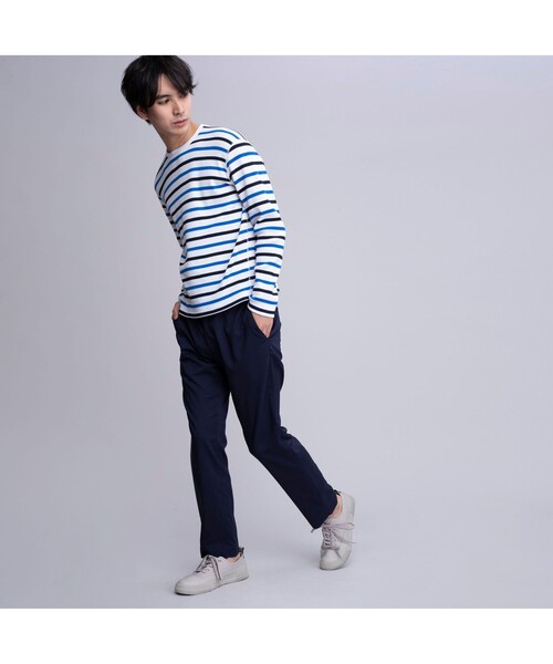 AIGLE（エーグル）の「撥水 ドライタッチ ストレートパンツ（チノパンツ・メンズ・ダークブルー/ダークネイビー/ライトグレー・M/L/LL）」の3枚目の写真