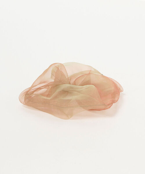 Ray BEAMS（レイビームス）の「Ray BEAMS / オーガンジー シュシュ②（シュシュ・レディース・パープル/ブラウン/ミント/ブラック・ONE SIZE）」の9枚目の写真