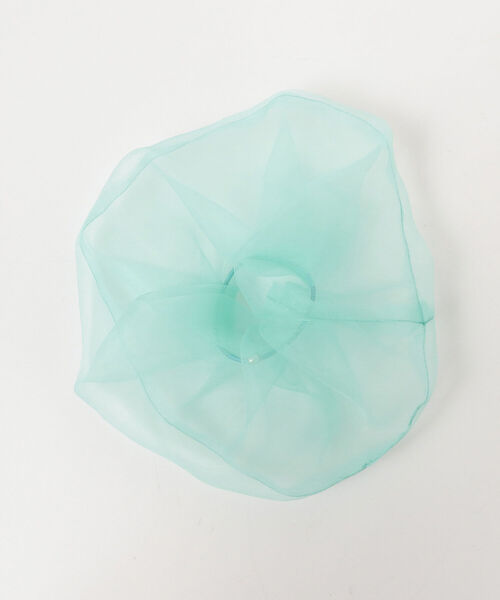 Ray BEAMS（レイビームス）の「Ray BEAMS / オーガンジー シュシュ②（シュシュ・レディース・パープル/ブラウン/ミント/ブラック・ONE SIZE）」の11枚目の写真