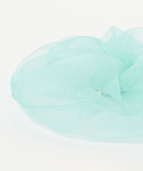 Ray BEAMS（レイビームス）の「Ray BEAMS / オーガンジー シュシュ②（シュシュ・レディース・パープル/ブラウン/ミント/ブラック・ONE SIZE）」の13枚目の写真