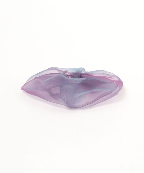 Ray BEAMS（レイビームス）の「Ray BEAMS / オーガンジー シュシュ②（シュシュ・レディース・パープル/ブラウン/ミント/ブラック・ONE SIZE）」の15枚目の写真