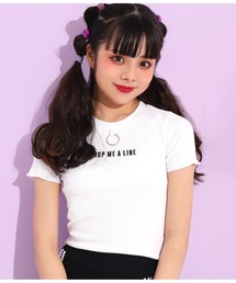 ANAP GｉRL（アナップガール）の「テレコリング付トップス（Tシャツ/カットソー・キッズ）」