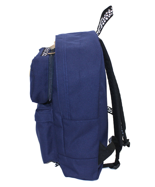 X-girl（エックスガール）の「【Soup5月号掲載】STAR TAPE BACKPACK（バックパック/リュック・レディース・ホワイト/ブラック/パープル/ネイビー・ONE SIZE）」の7枚目の写真