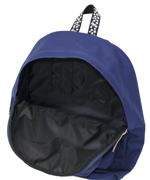 X-girl（エックスガール）の「【Soup5月号掲載】STAR TAPE BACKPACK（バックパック/リュック・レディース・ホワイト/ブラック/パープル/ネイビー・ONE SIZE）」の9枚目の写真