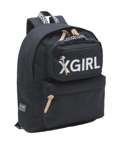 X-girl（エックスガール）の「【Soup5月号掲載】STAR TAPE BACKPACK（バックパック/リュック・レディース・ホワイト/ブラック/パープル/ネイビー・ONE SIZE）」の12枚目の写真