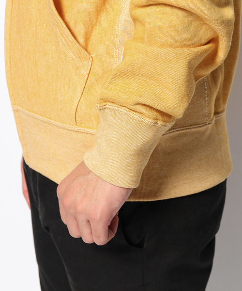 Champion（チャンピオン）の「Champion C3-E137 チャンピオン リバースウィーブ ジップパーカー（パーカー・メンズ・イエロー/レッド/ブラック/グレー/ネイビー・X-LARGE/LARGE/MEDIUM）」の11枚目の写真