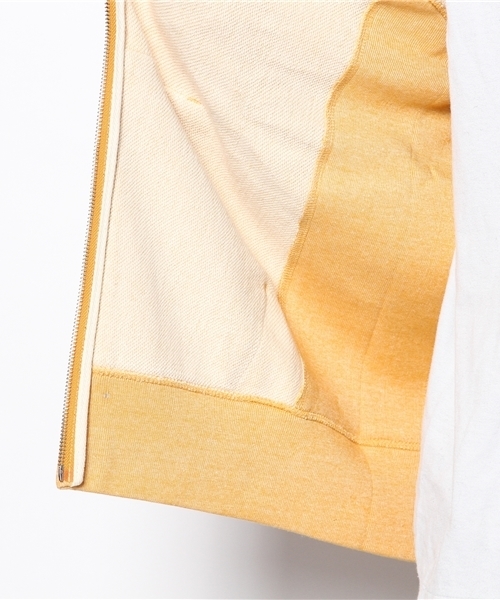 Champion（チャンピオン）の「Champion C3-E137 チャンピオン リバースウィーブ ジップパーカー（パーカー・メンズ・イエロー/レッド/ブラック/グレー/ネイビー・X-LARGE/LARGE/MEDIUM）」の15枚目の写真