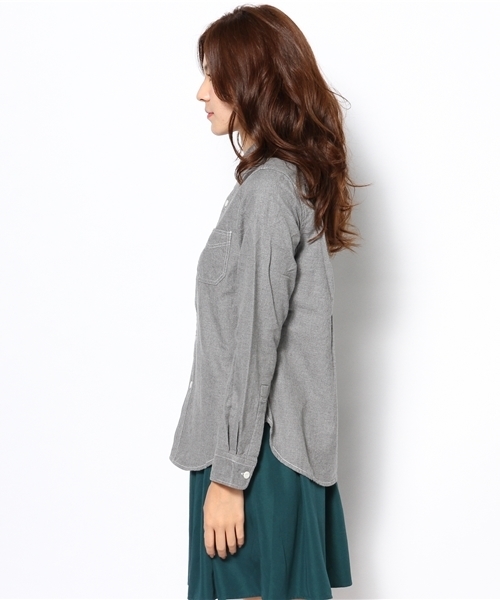Kastane（カスタネ）の「【Kastane】無地シャツ（シャツ/ブラウス・レディース・グレー・FREE）」の3枚目の写真