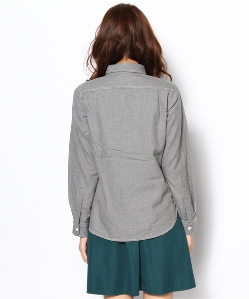 Kastane（カスタネ）の「【Kastane】無地シャツ（シャツ/ブラウス・レディース・グレー・FREE）」の4枚目の写真