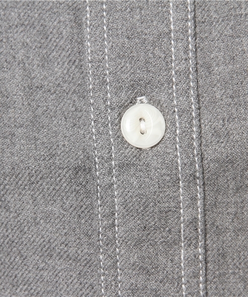 Kastane（カスタネ）の「【Kastane】無地シャツ（シャツ/ブラウス・レディース・グレー・FREE）」の9枚目の写真