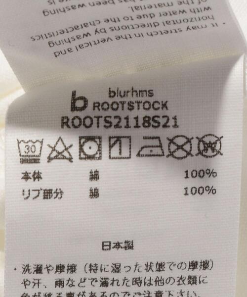 blurhms(ブラームス)の「<blurhms (ブラームス)> ROCKSTEADYTEE/Tシャツ(Tシャツ/カットソー・メンズ・ホワイト・2/3/4)」の8枚目の写真
