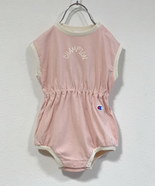 セール Champion チャンピオン のファッション ロンパース ママ ベビー Champion サロペット 70 80cm ロンパース