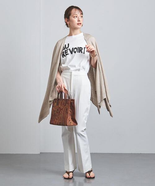 UNITED ARROWS(ユナイテッドアローズ)の「UBC LINEN マルチウェイ カーディガン†◆(カーディガン/ボレロ・レディース・ケリー/ネイビー/ベージュ・FREE)」の8枚目の写真