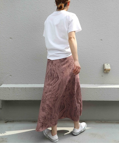 PICCIN(ピッチン)の「マーブル柄スカート(スカート・レディース・オフホワイト/ピンク・M)」の15枚目の写真