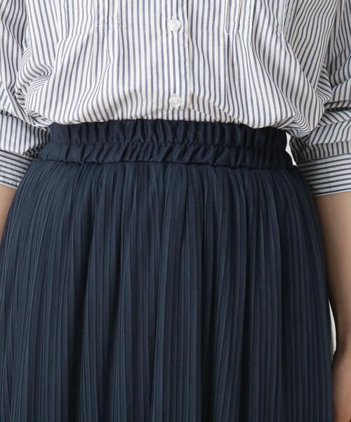 SHOO・LA・RUE（シューラルー）の「◆チュールAラインスカ―ト（スカート・レディース・ネイビー/オフホワイト・00）」の5枚目の写真
