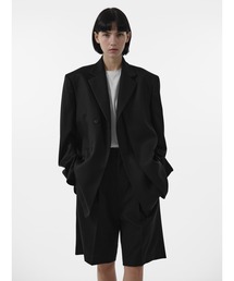 IEY | 【IEY】【2021SS】 LAYERED DOUBLE BLAZER IYJKBA002(テーラードジャケット)