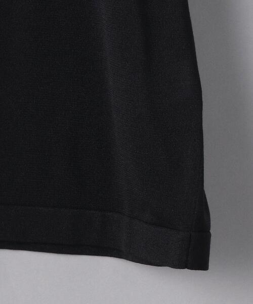 UNITED ARROWS（ユナイテッドアローズ）の「UWCC レース コンビ ショートスリーブニット◆（ニット/セーター・レディース・ブラック/オフホワイト・FREE）」の10枚目の写真