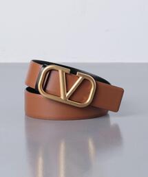 VALENTINO | ＜VALENTINO（ヴァレンティノ）＞Vロゴ リバーシブル ベルト40 ■■■(ベルト)