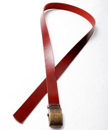 バッファローレザーナローベルト