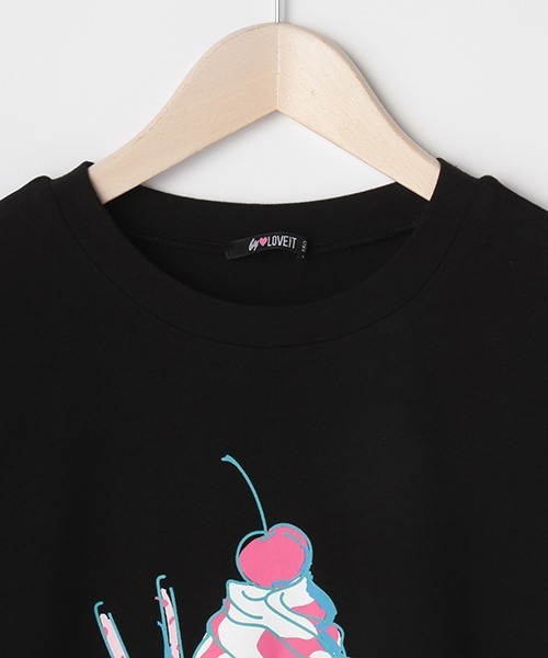 by LOVEiT（バイラビット）の「袖スリットパフェワンピース（ワンピース・キッズ・ブラック/ラベンダー/ホワイト・140cm/130cm/160cm/120cm/150cm）」の14枚目の写真