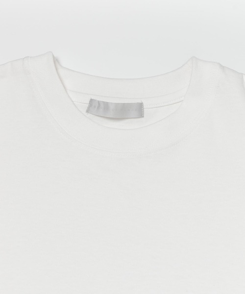 SENSE OF PLACE by URBAN RESEARCH（センスオブプレイスバイアーバンリサーチ）の「ショートレングスエクストラルーズTシャツ（Tシャツ/カットソー・メンズ・ホワイト/ブラック・ONE）」の12枚目の写真