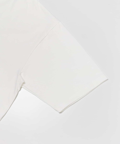 SENSE OF PLACE by URBAN RESEARCH（センスオブプレイスバイアーバンリサーチ）の「ショートレングスエクストラルーズTシャツ（Tシャツ/カットソー・メンズ・ホワイト/ブラック・ONE）」の13枚目の写真