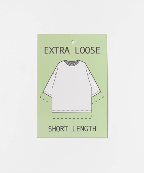 SENSE OF PLACE by URBAN RESEARCH（センスオブプレイスバイアーバンリサーチ）の「ショートレングスエクストラルーズTシャツ（Tシャツ/カットソー・メンズ・ホワイト/ブラック・ONE）」の17枚目の写真