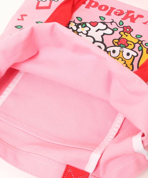 sanrio（サンリオ）の「【 Sanrio 】 カラートートバッグ (マイメロお花/クロミキュート)（トートバッグ・レディース・レッド/ピンク・FREE）」の4枚目の写真