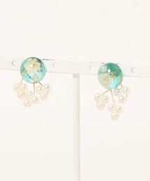 【myuu】emerald blue2 ピアス(MA)