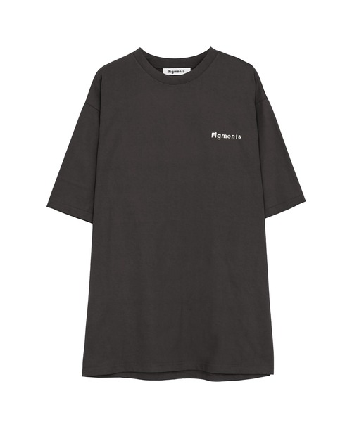 Figments（フィグメンツ）の「ワンポイントロゴTシャツ（Tシャツ/カットソー・レディース・スミクロ/パープル/イエロー/ブルー/グリーン/ホワイト/ブラック・S/M/SMALL/MEDIUM）」の13枚目の写真