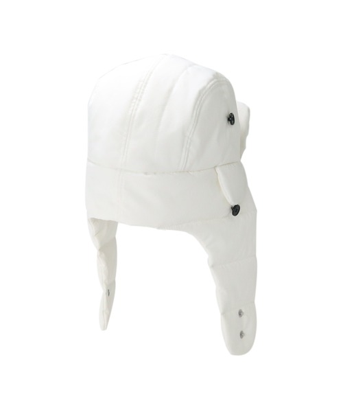 NEW ERA(ニューエラ)の「ニューエラ トラッパー 帽子(キャップ・メンズ・ホワイト/ブラック/ベージュ・M/L/XL)」の5枚目の写真