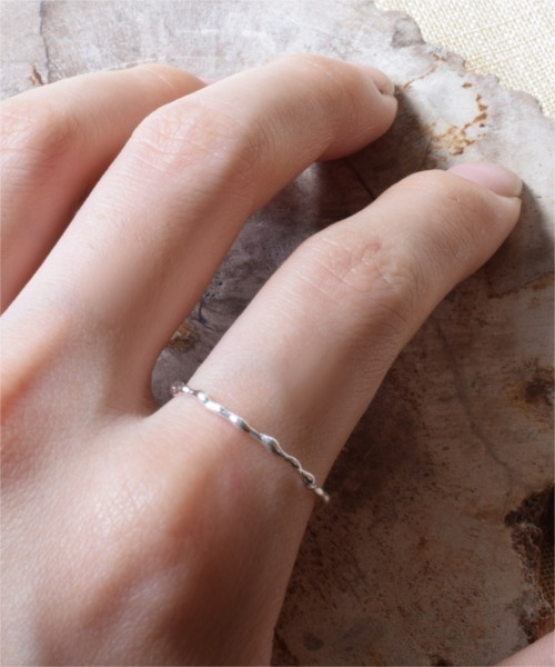 【ombre bijoux/オンブル ビジュー】アンニュイリング(Silver925)（リング）｜ombre bijoux（オンブルビジュー）
