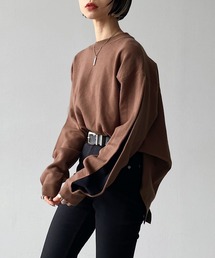 PAGEBOY | Wフェイスタックスリーブプルオーバー(ニット/セーター)